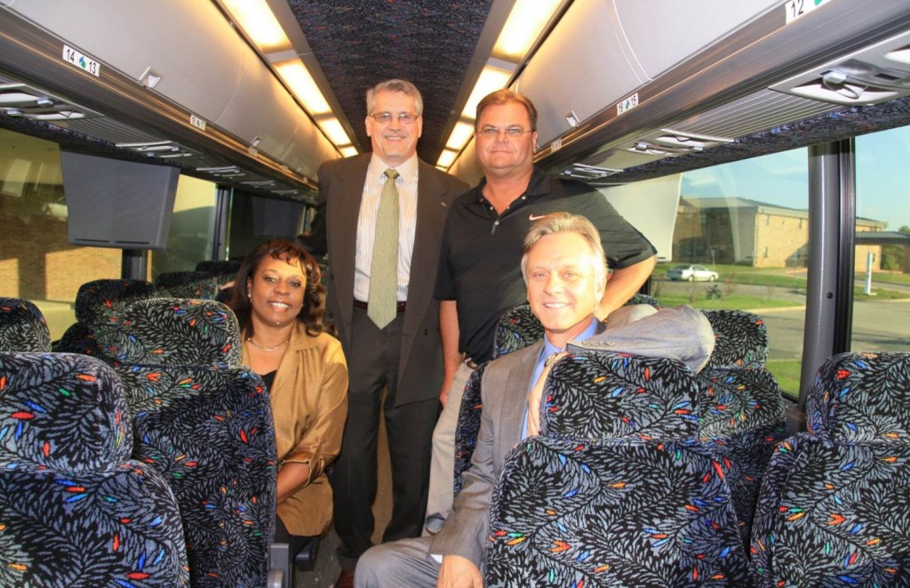 SSC Foundation Trustees Tour New Bus