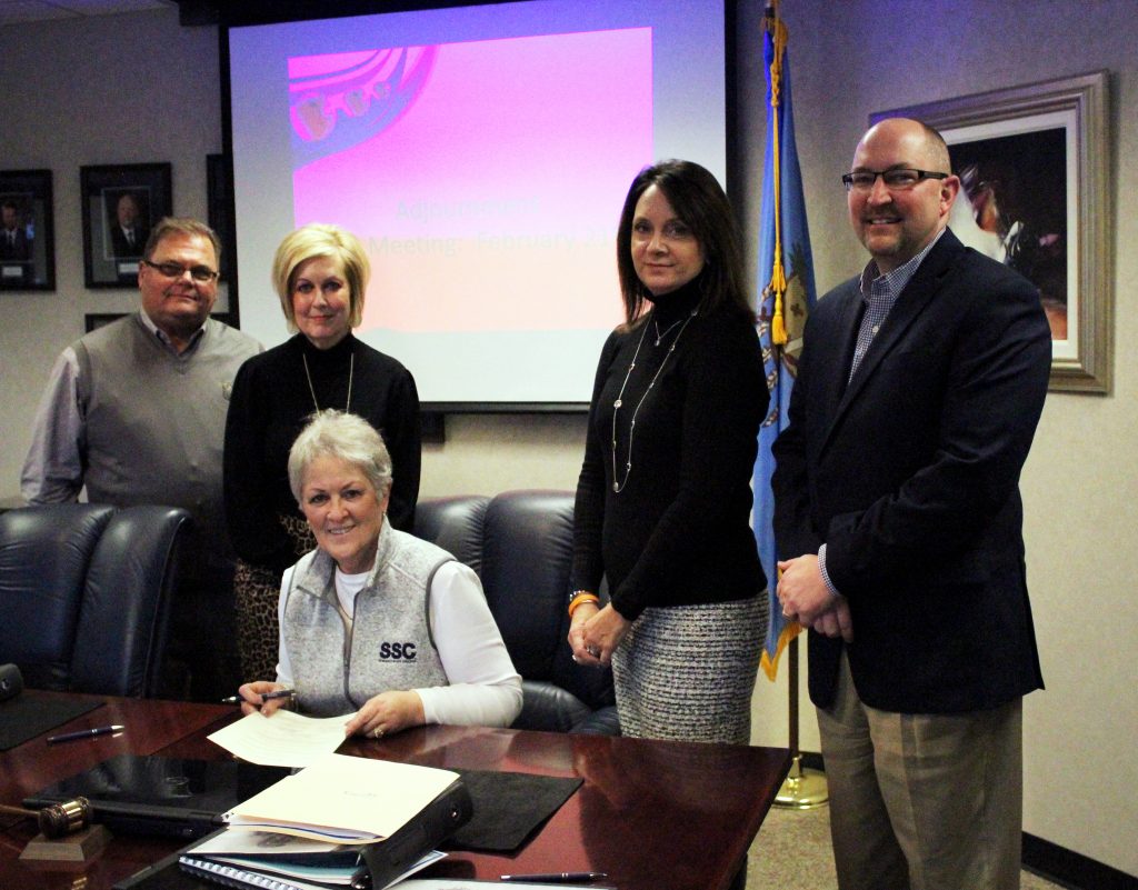 (left to right): Curtis Morgan, Kim Hyden, Paige Sherry and Bryan Cain.