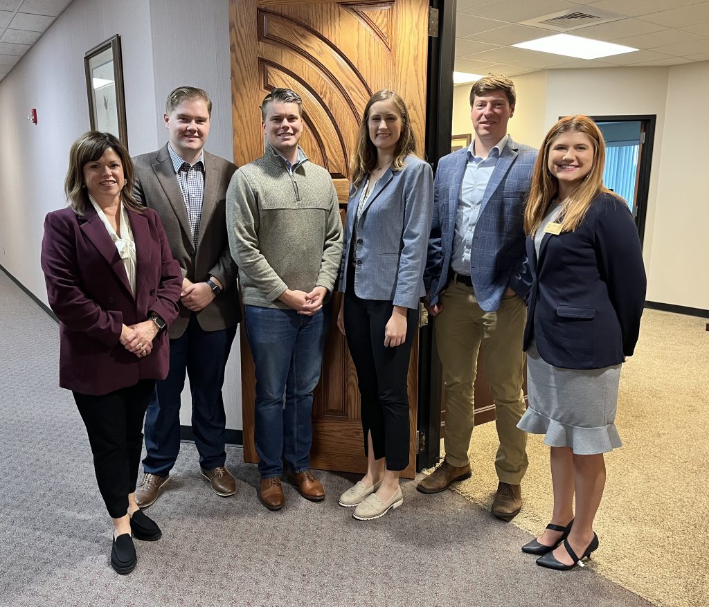 Pictured (left to right) are: Amy Albro, Representative Stephanie Bice’s Office; Joshua Sharum, Senator Lankford’s Office; Mack Savala, Senator James Lankford’s Office; Laramie Cochran, Senator Lankford’s Office; Quiton Gray, Senator Lankford’s Office; and Lacey Pitman, Senator Markwayne Mullin’s Office.