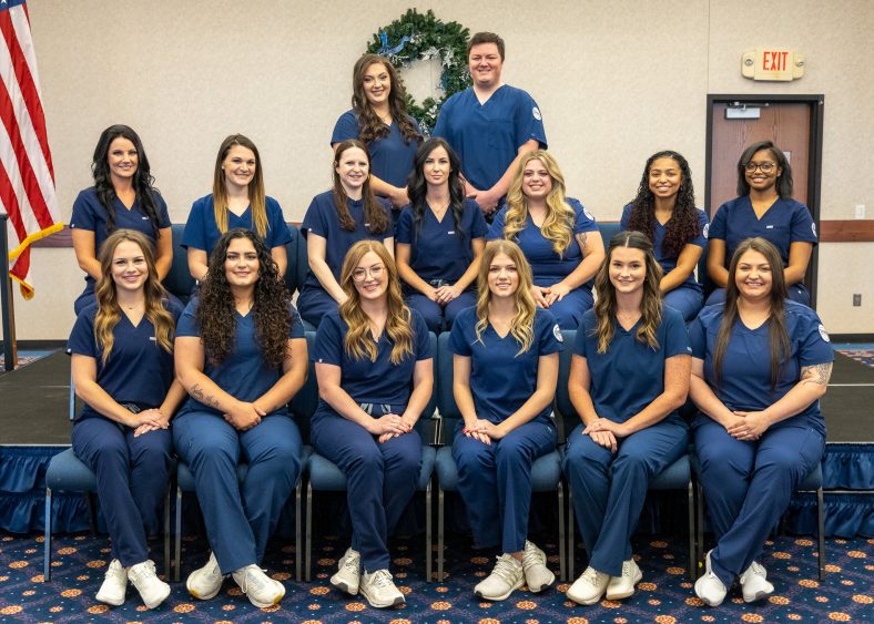 Pictured are December graduates of the Seminole State College nursing program.