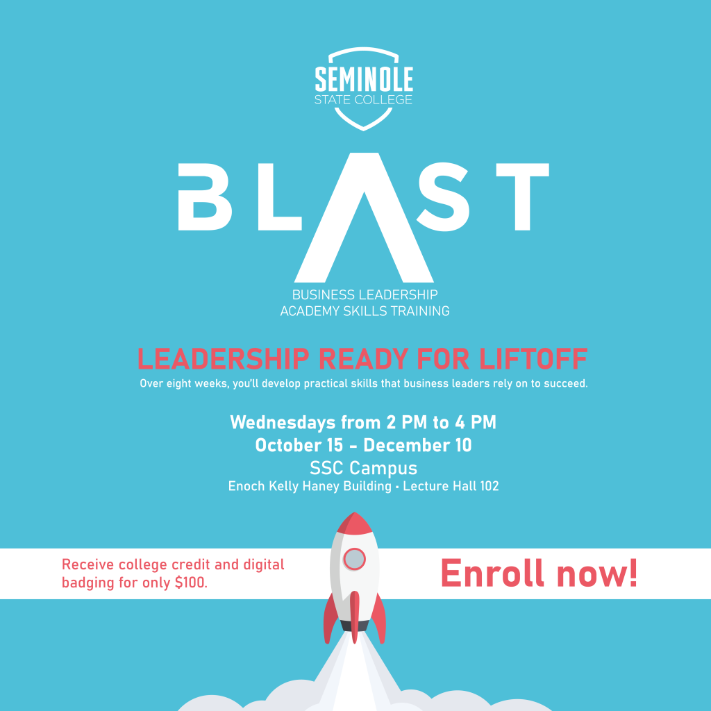 Promotional Flyer for BLAST.
