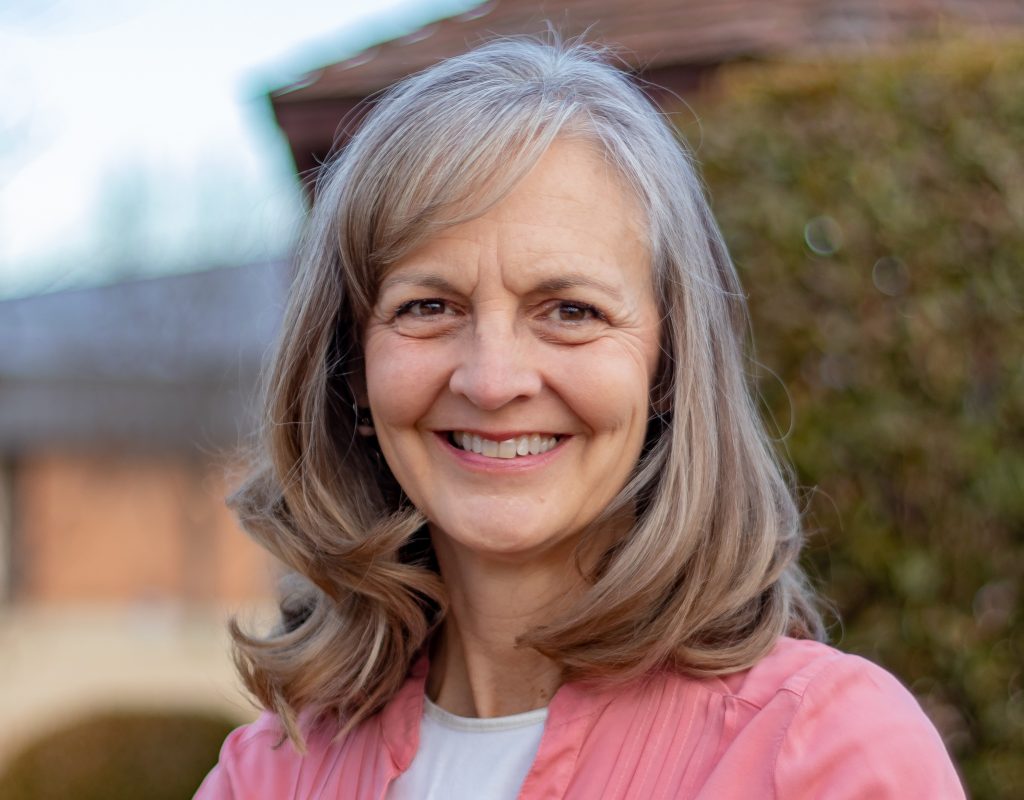 This photo is a portrait of Dr. Linda Goeller.