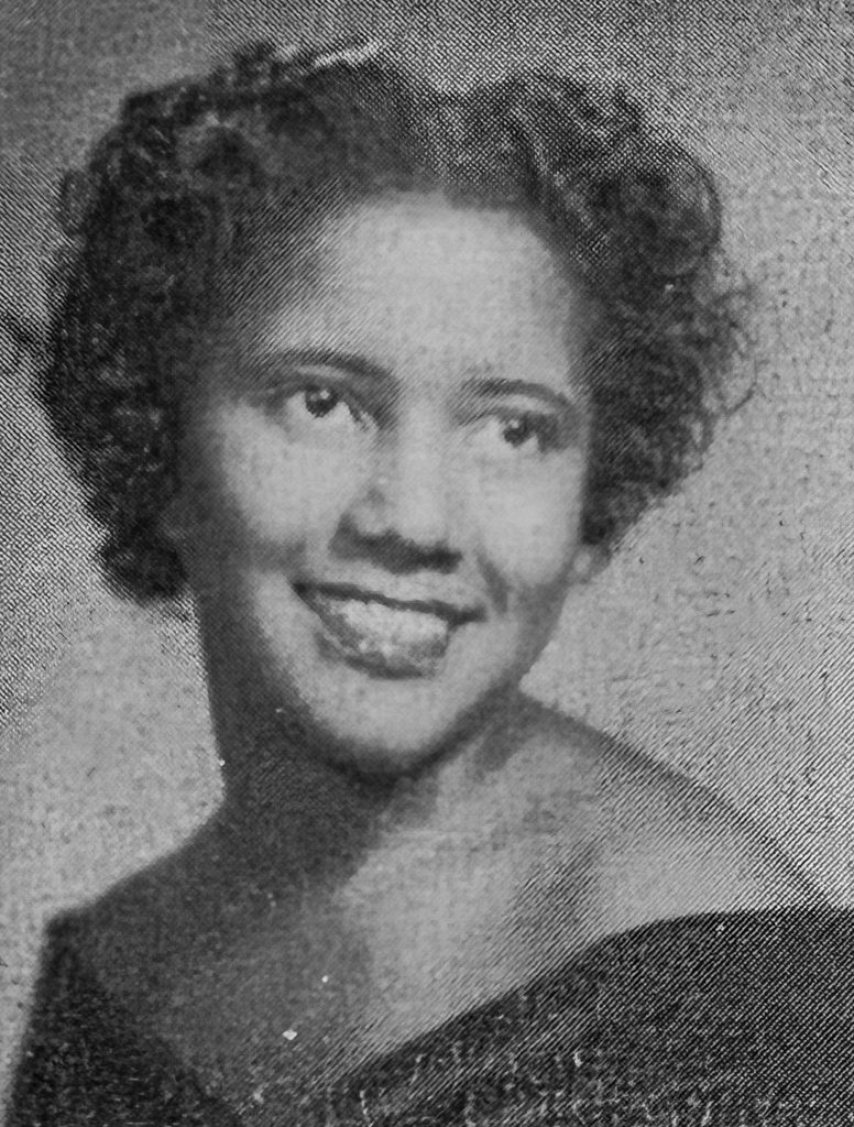 Wanda Leona Keller, 1956 Seminole High School Senior Portrait