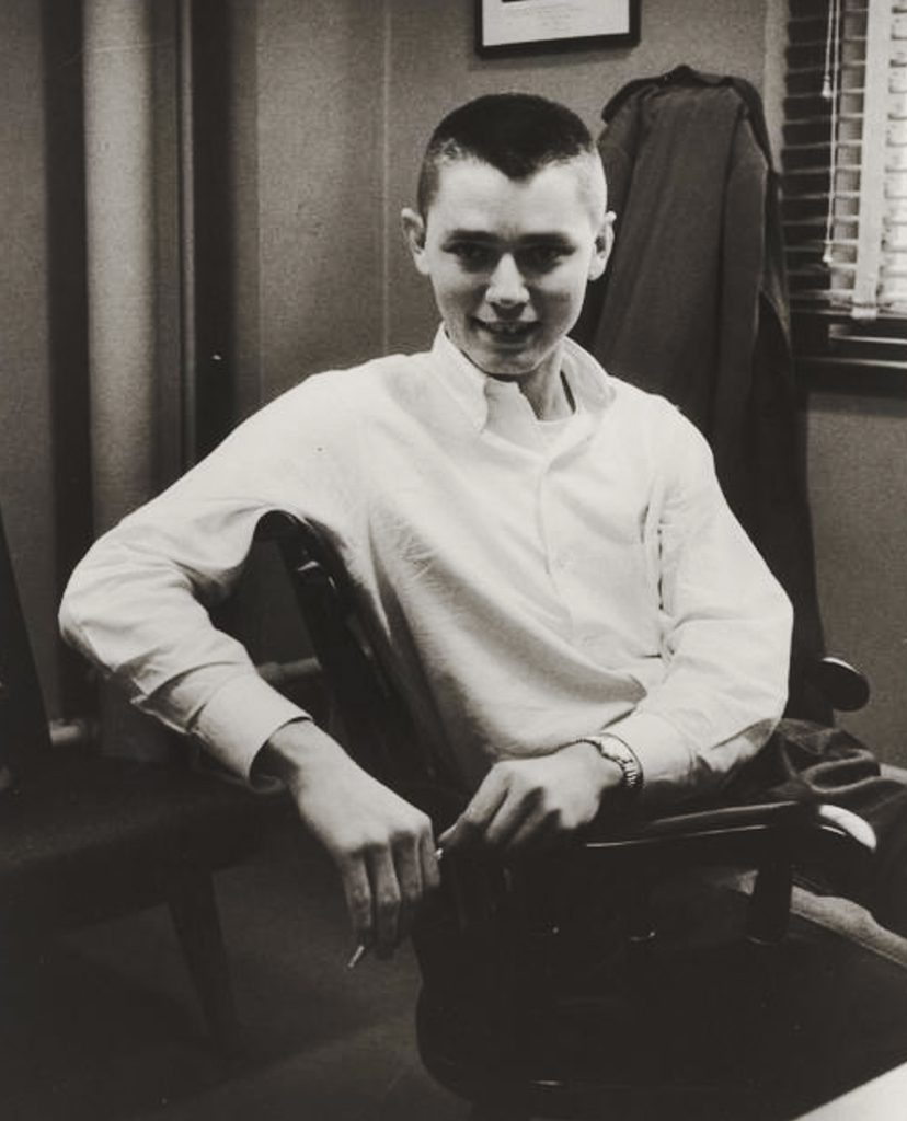 Oliver Davis Johns, then senior class president at the Massachusetts Institute of Technology and a Rhodes Scholar, is photographed for Life magazine’s May 7, 1956, feature on MIT and the demand for scientists and engineers.